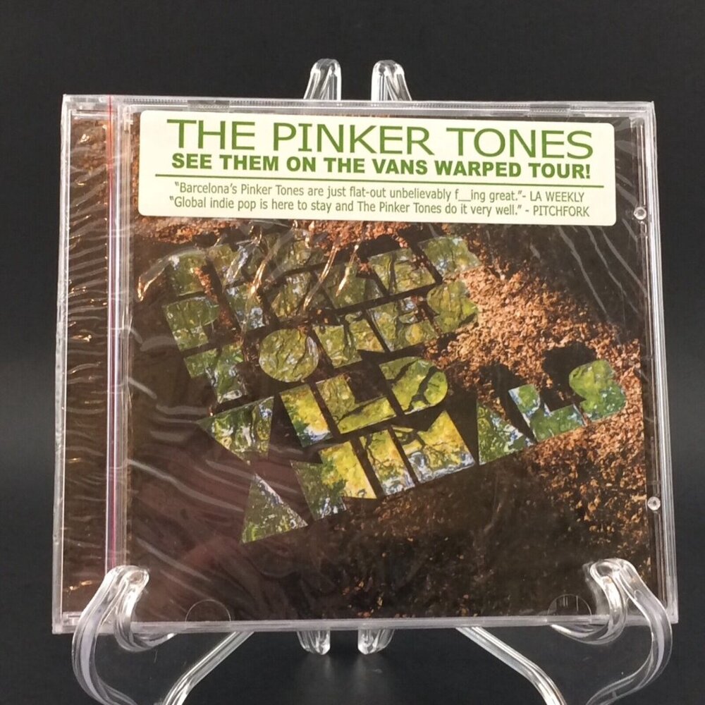 The Pinker Tones CD Wild Animals Sealed Alternative Pop Nacional Records 2008